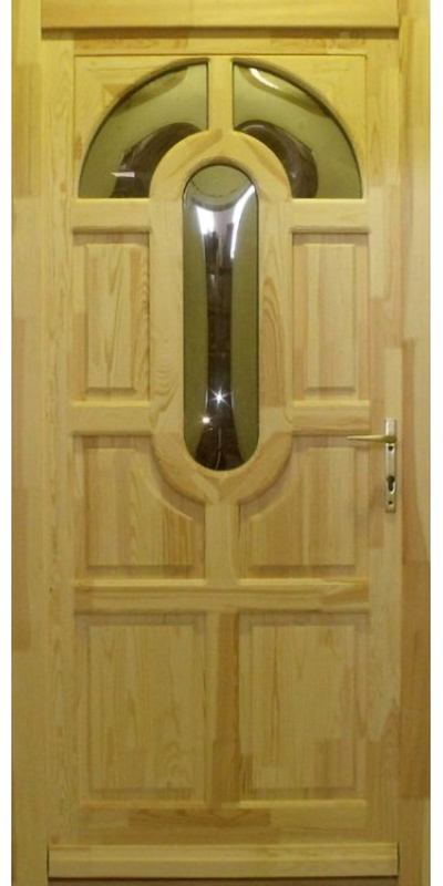 Görög - Borovi fenyő bejárati ajtó (K)