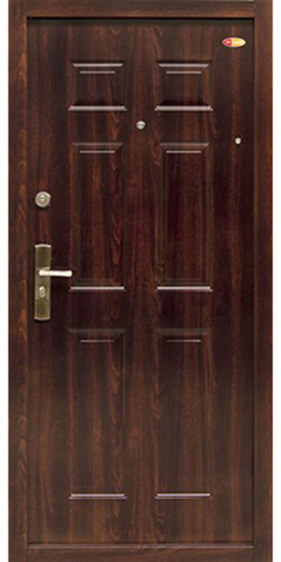 Hi-Sec Classic biztonsági bejárati ajtó Sötét barna