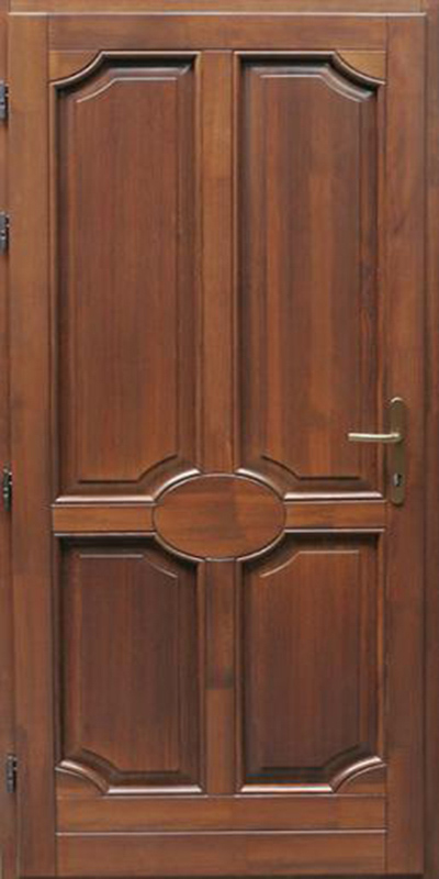 BJ16 - Borovi fenyő bejárati ajtó (L)