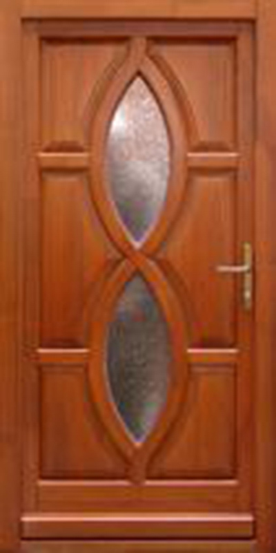 BJ19 - Borovi fenyő bejárati ajtó (L)
