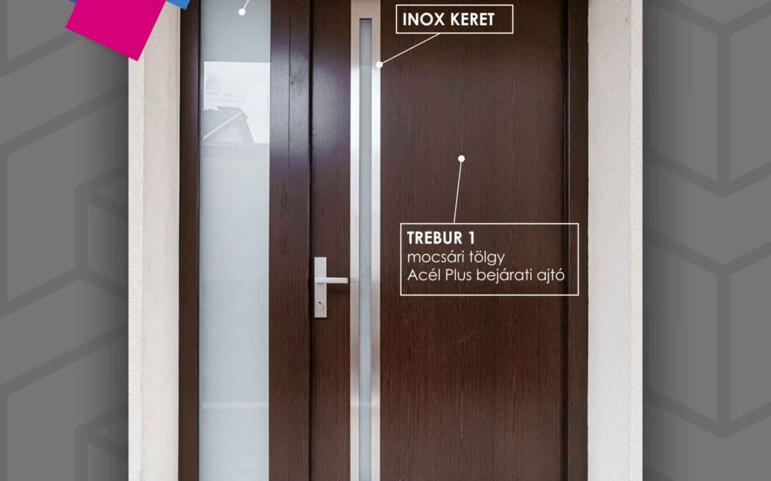 Trebur 1 acél Plus bejárati ajtó – nagykanizsai munkánk