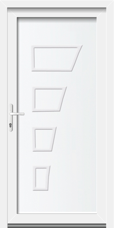 Belinda - Veka műanyag bejárati ajtó