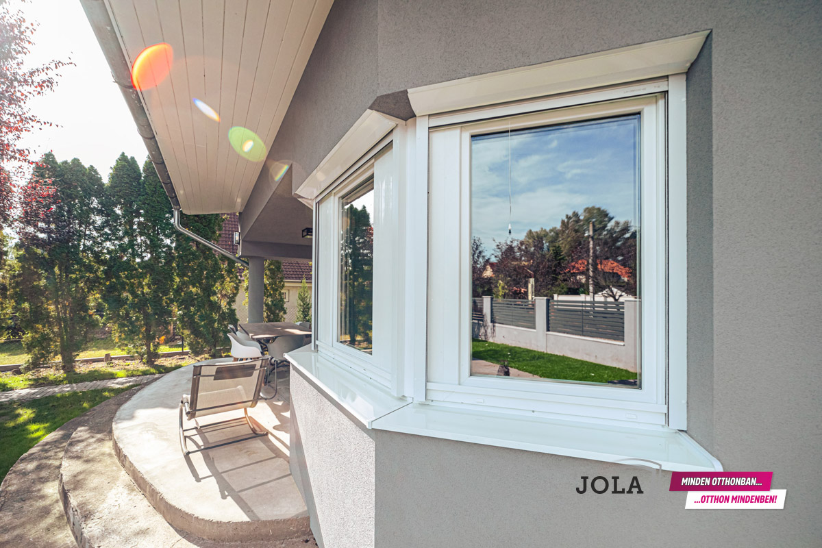 Műanyag ablakok 135°-os sorolásban