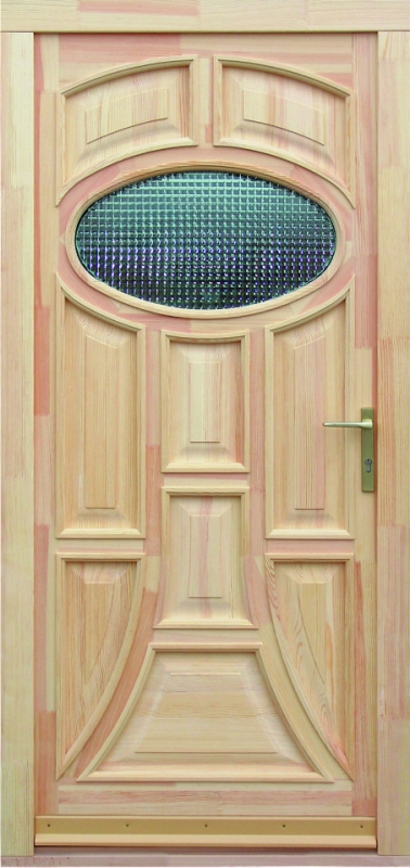 Júlia - Borovi fenyő bejárati ajtó (x)