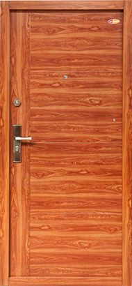 Hi-Sec Modern biztonsági bejárati ajtó Aranytölgy