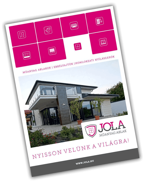Bejárati ajtó, ablak prospektus - JOLA