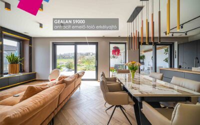 Antracit ablakokat, emelő-toló erkélyajtó – paksi munkánk